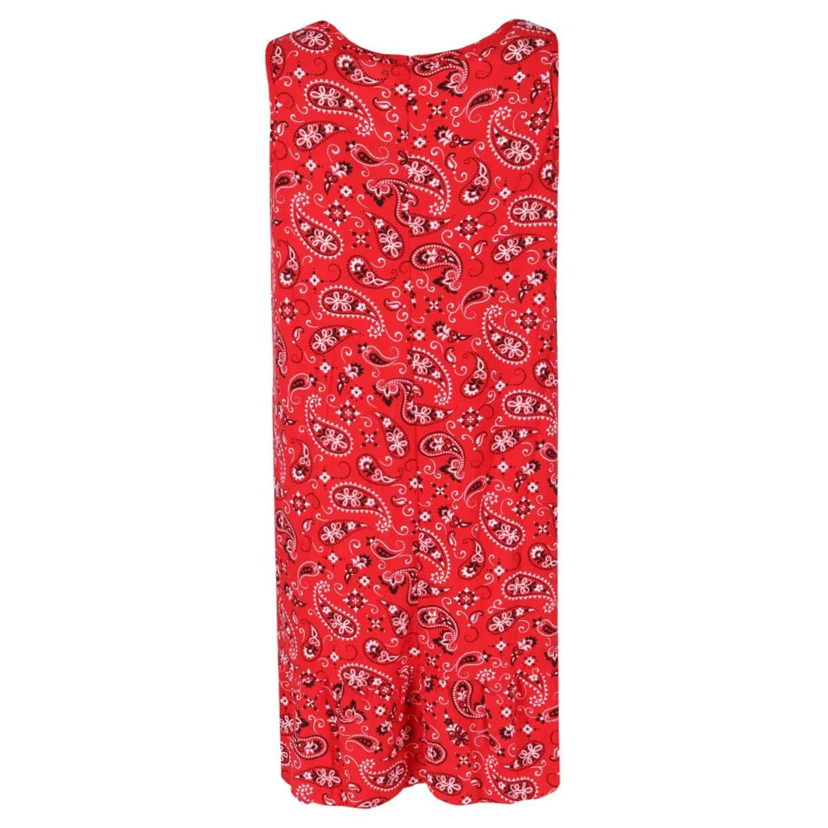 5 More Minutes Women's Paisley Sleeveless Sleep Gown