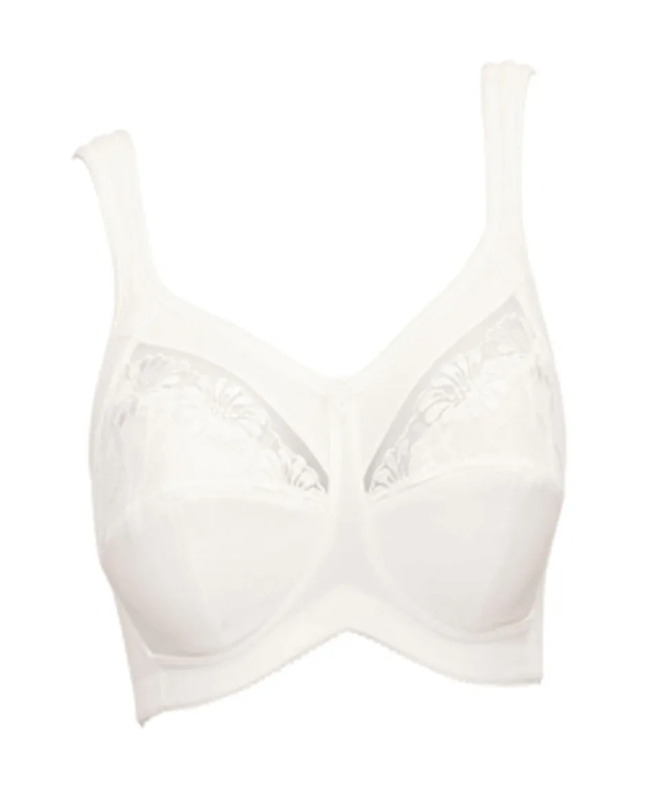 Anita Safina Wireless Post Operative bra, White