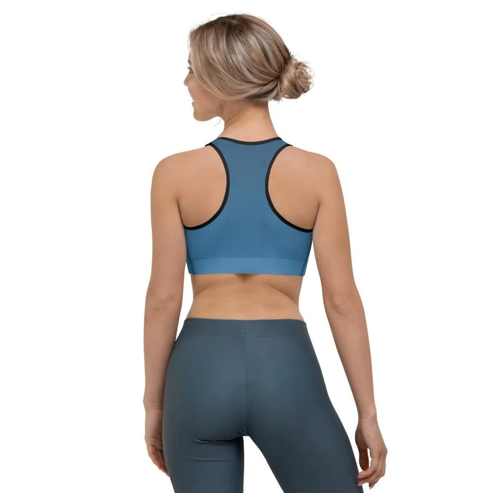 Arctic Sea Ombre Sports Bra