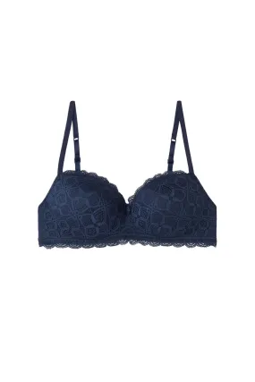 Balconette bra Intimissimi, dark blue