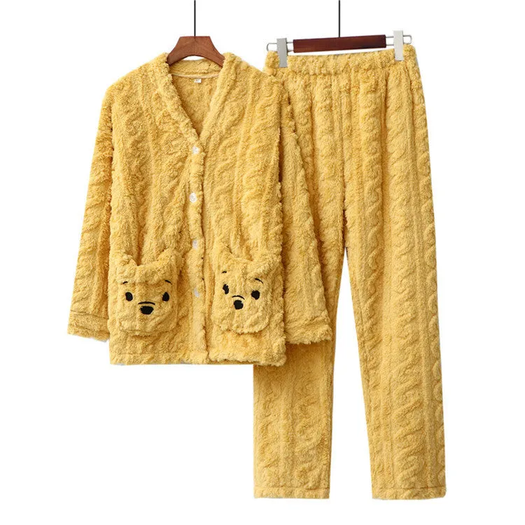 Bear Face Fleece Loungewear