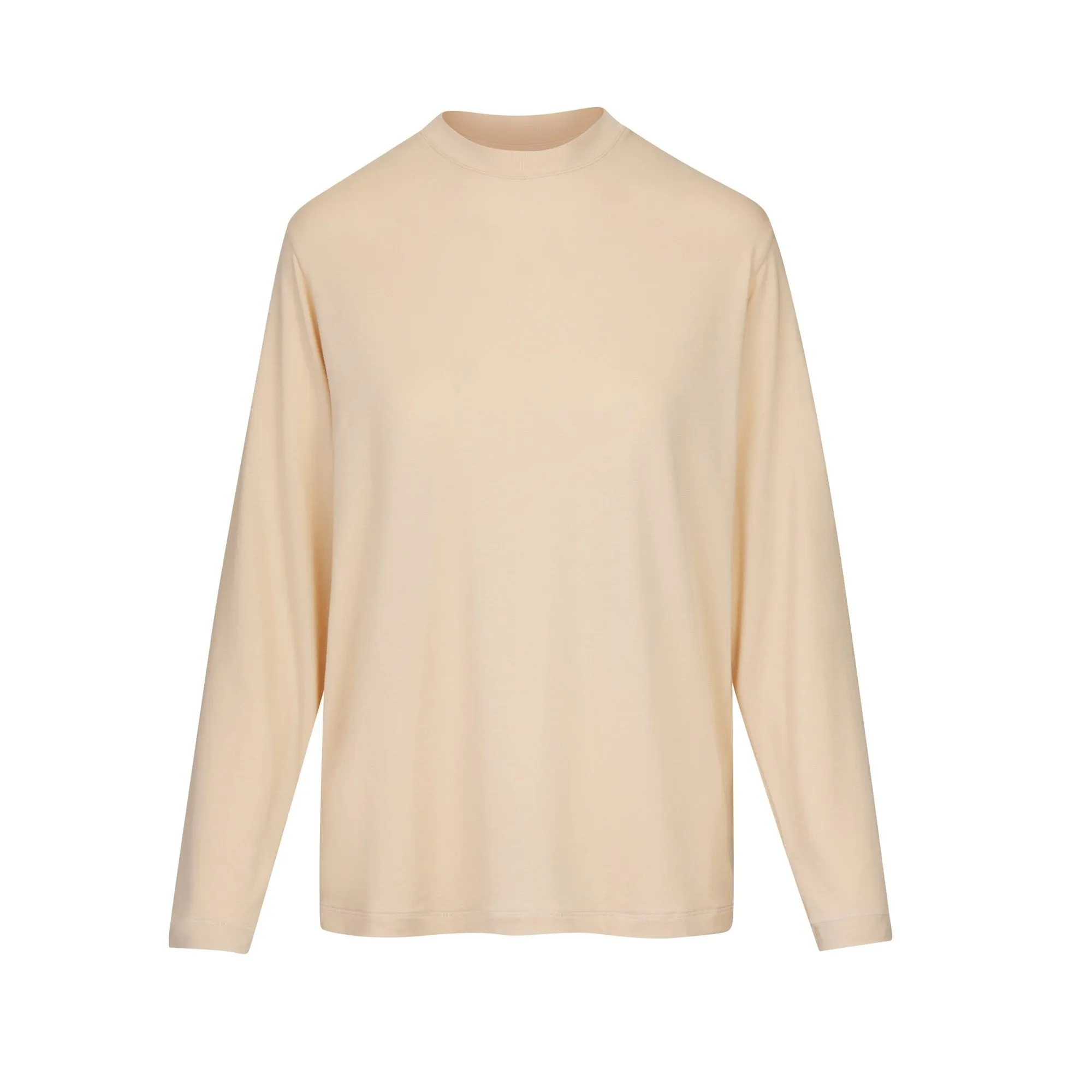 BOYFRIEND LONG SLEEVE T-SHIRT | SAND