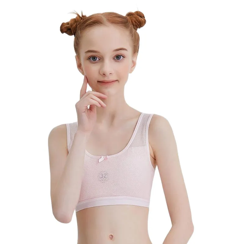 Casual Sweet Adolescent Girls' Cotton Training Bra