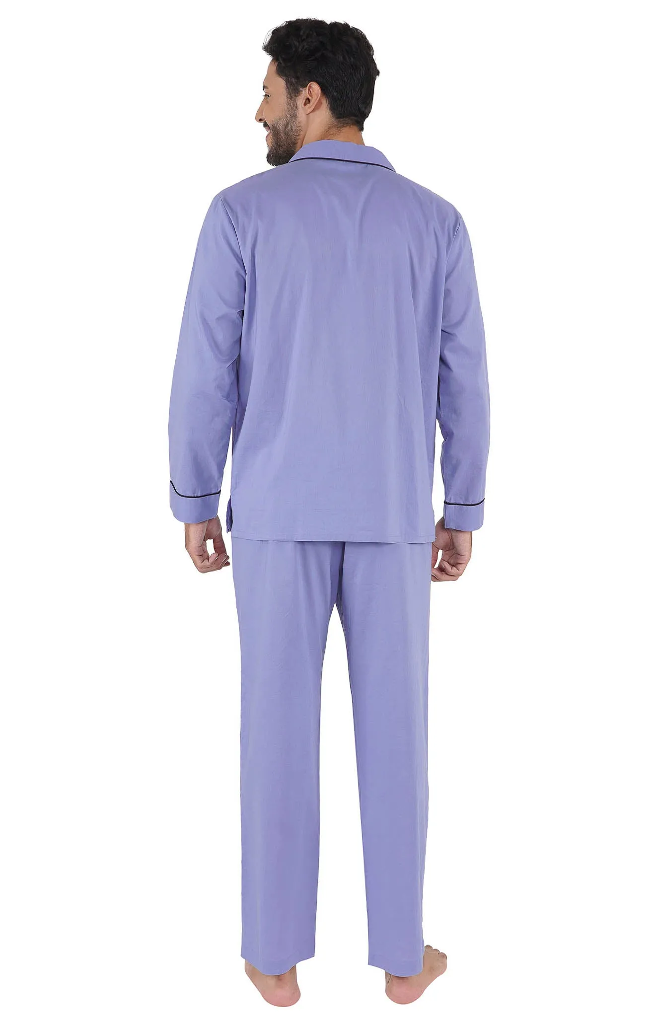 Celestial Blue | Lounge Wear Set | 100% Cotton