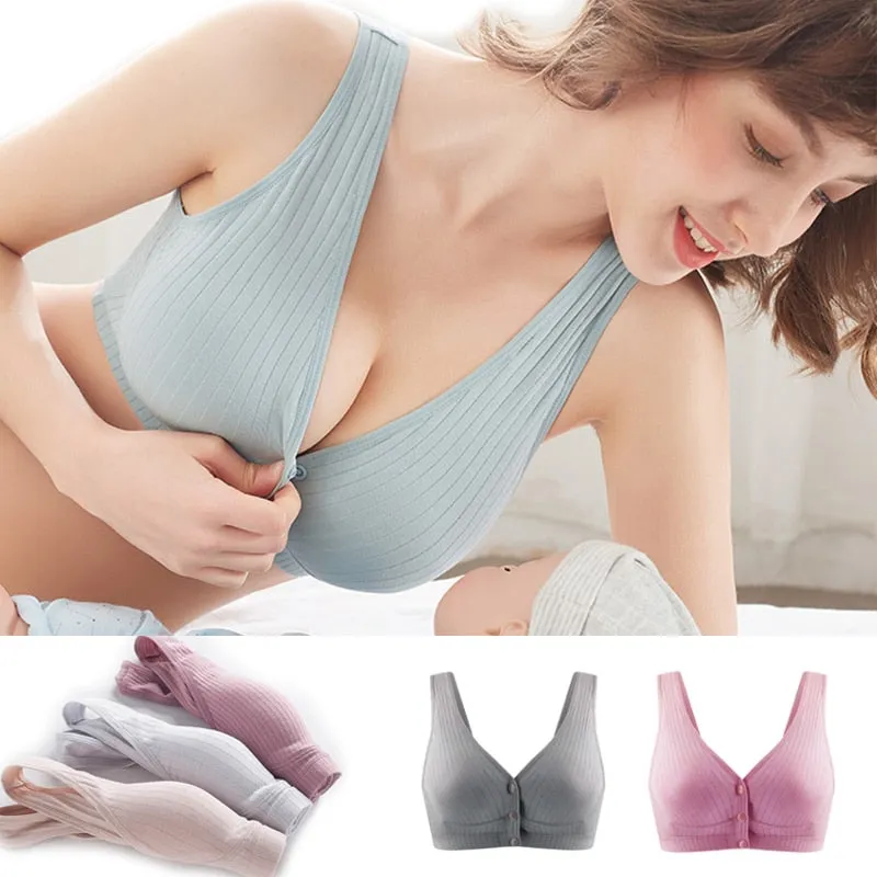 Cotton Maternity Nursing Bras