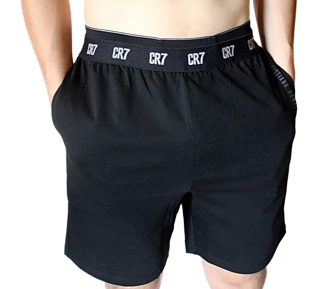 CR7 Men's Loungewear Set - Shorts, Short Sleeve