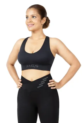 CrossForm Elegance Seamless Sports Bra - Heavy Support