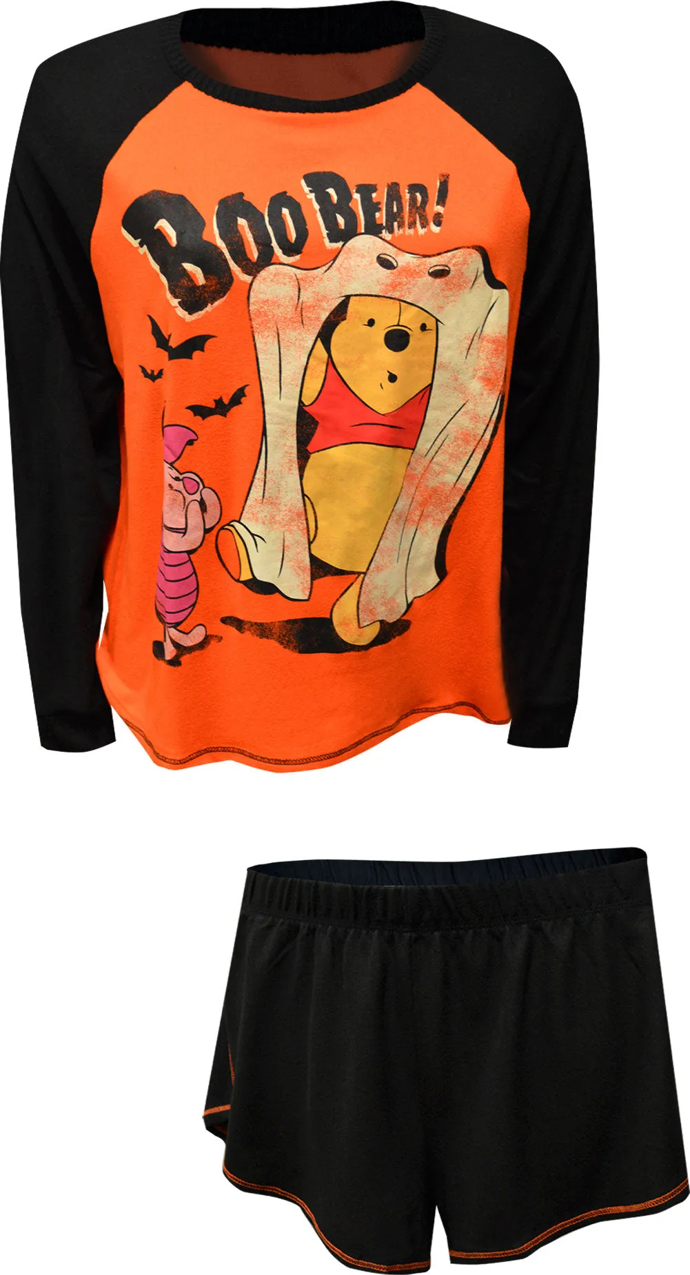 Disney Winnie the Pooh Boo Bear Halloween Shortie Pajama Set