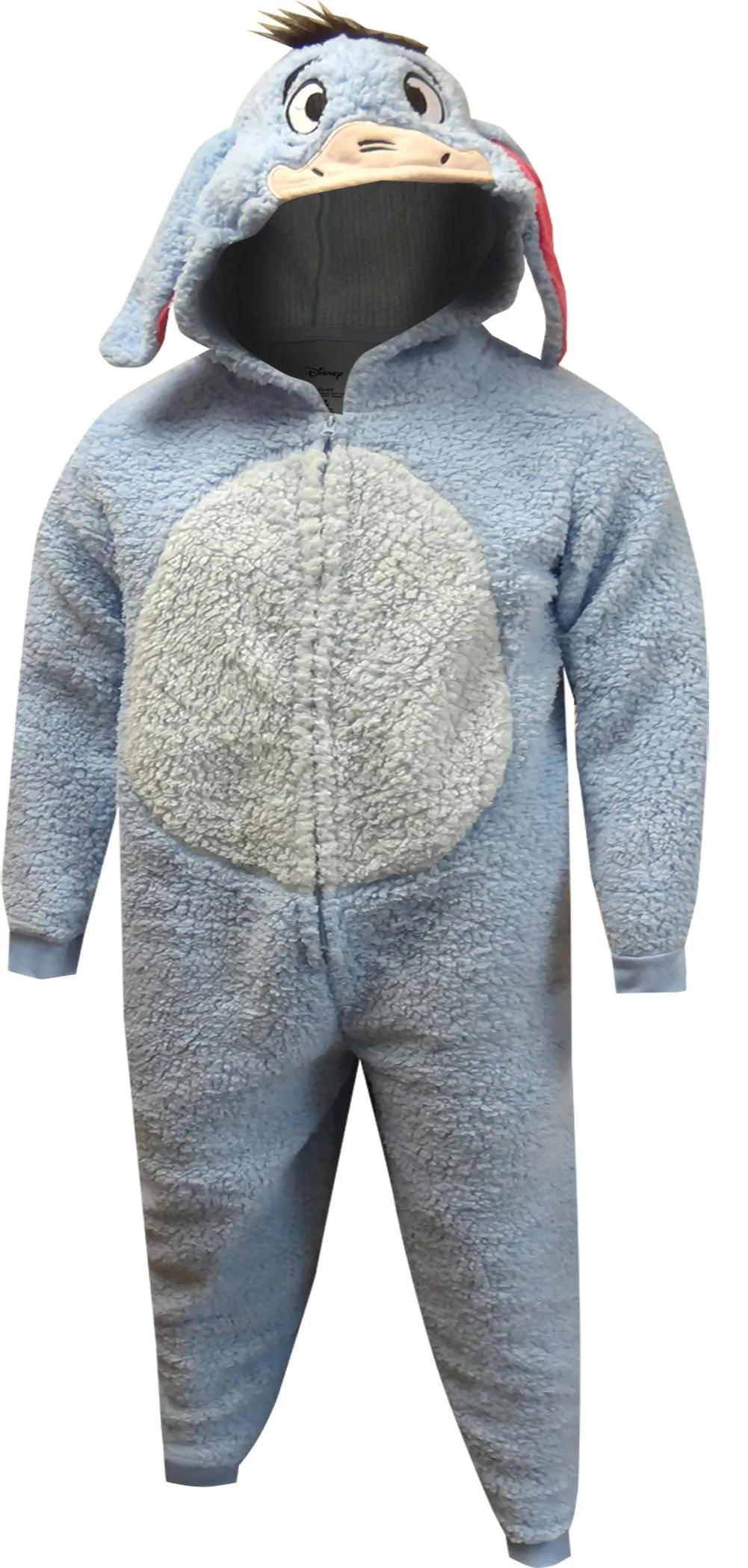 Disney's Eeyore One Piece Plush Union Suit Pajama