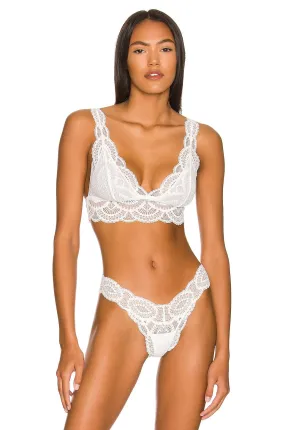 Eberjey Mariana The Whispers bralette, white