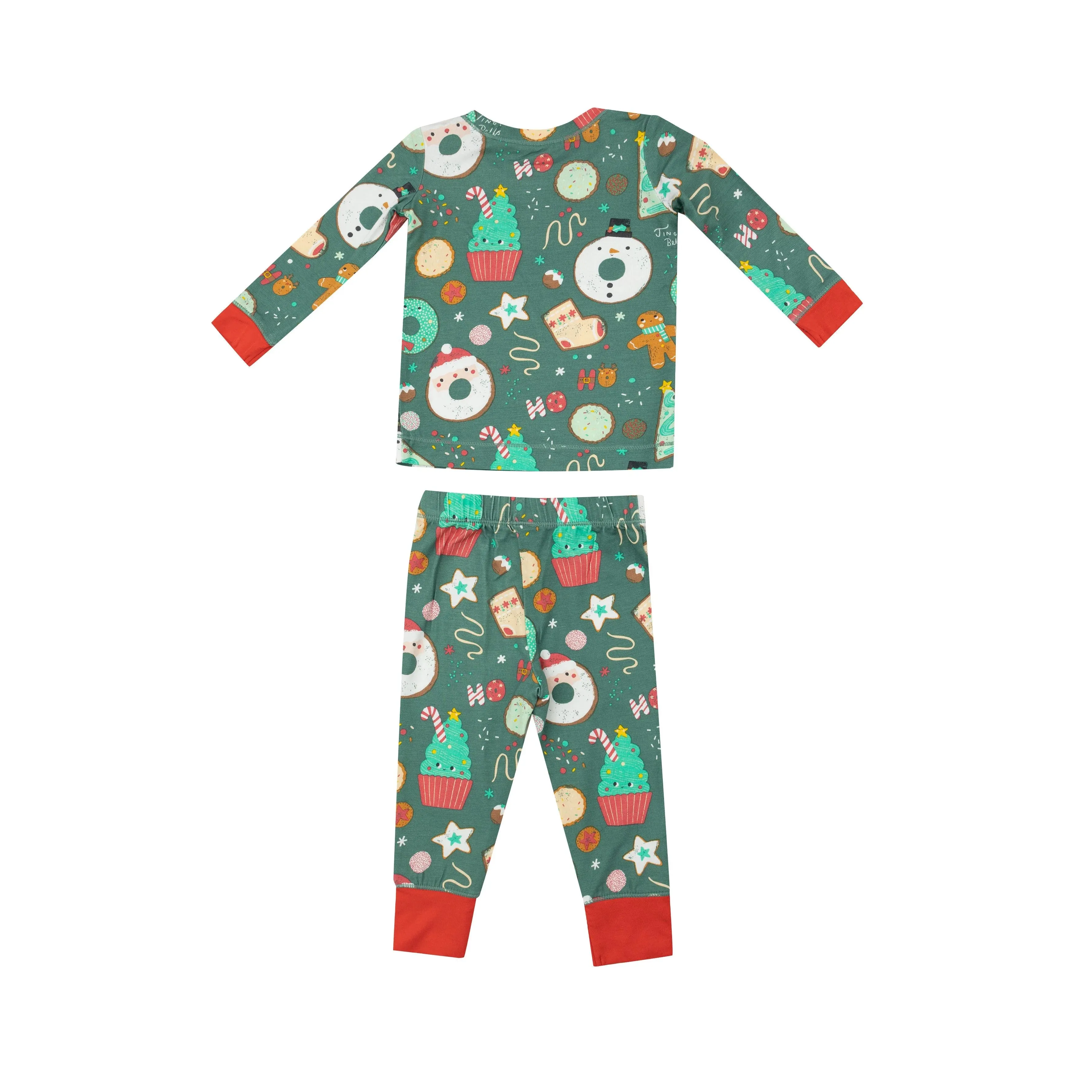 Green Christmas Treats 2pc Loungewear Set