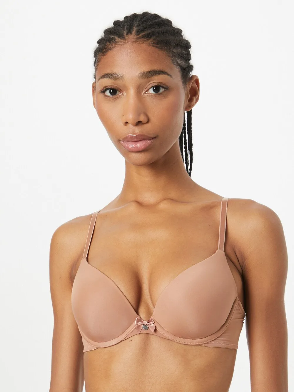 Hunkemöller T-shirt bra, light brown