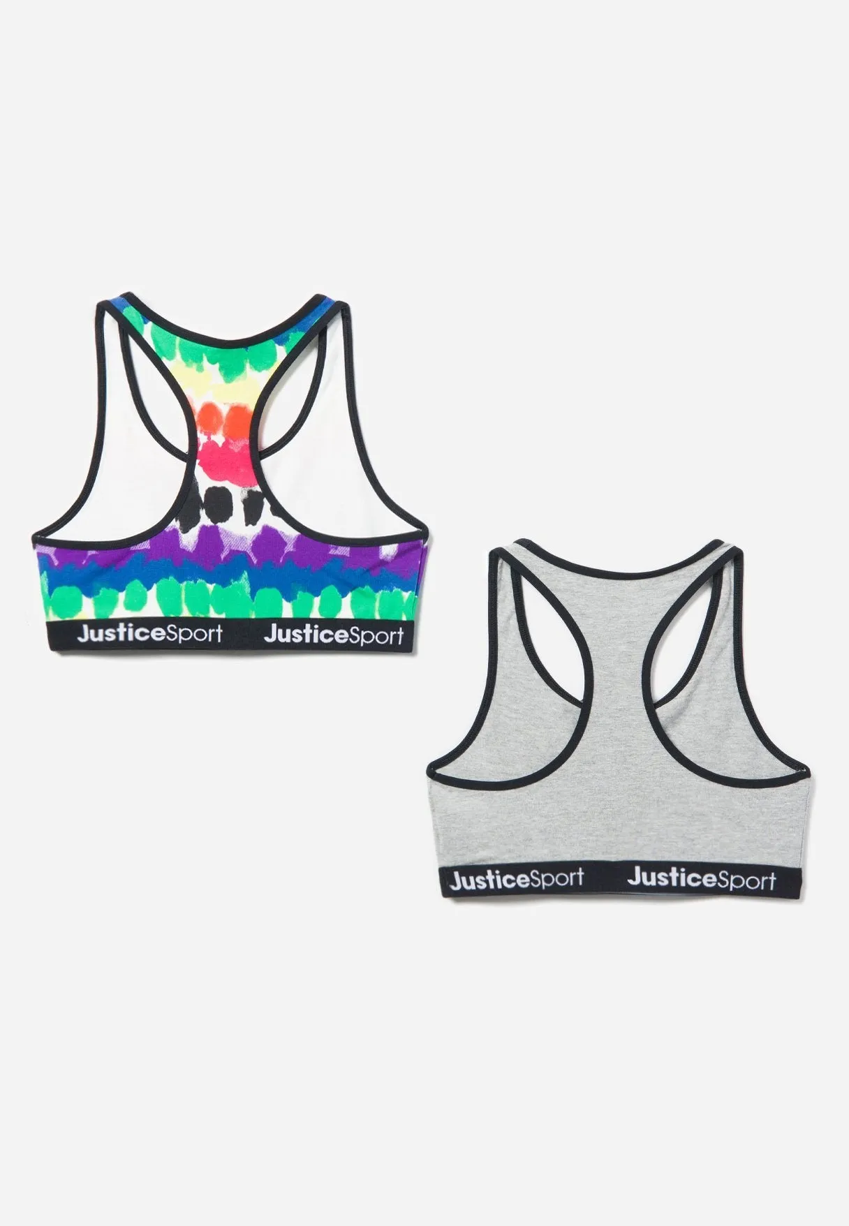 J Sport Racerback Sports Bra 2 Pack