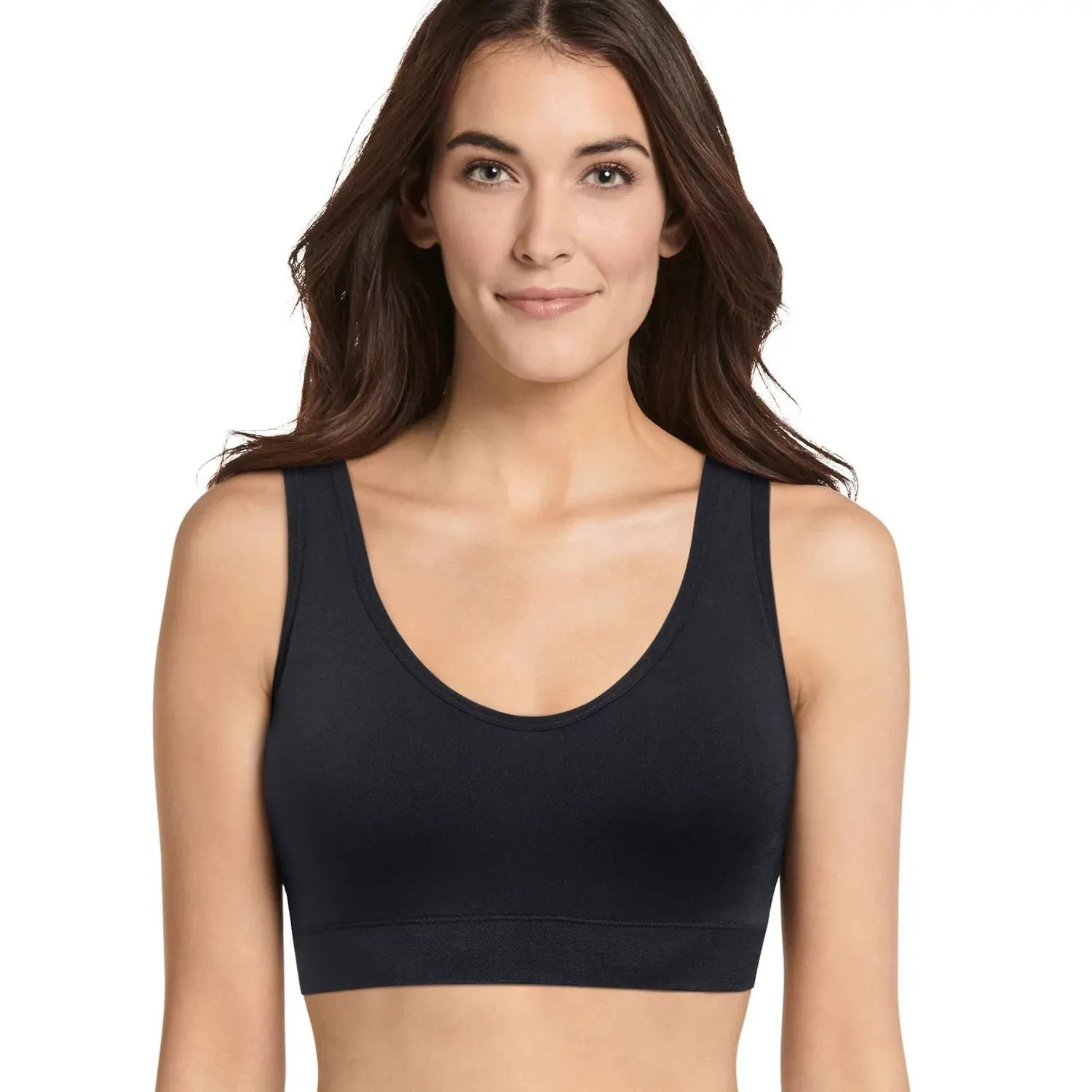 Jockey Back Smoothing Seamfree 3041 Jockey Bra, black