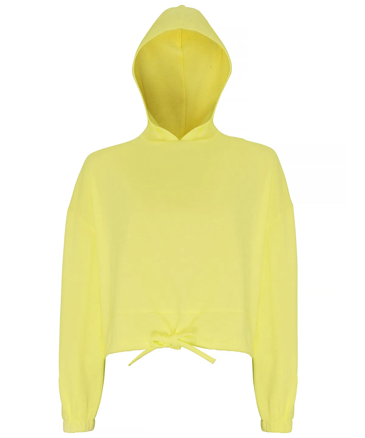 Lemon - Women's TriDri® cropped oversize hoodie