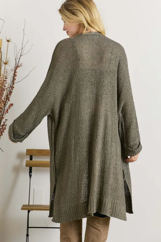 Light Weight Long Sweater Cardigan