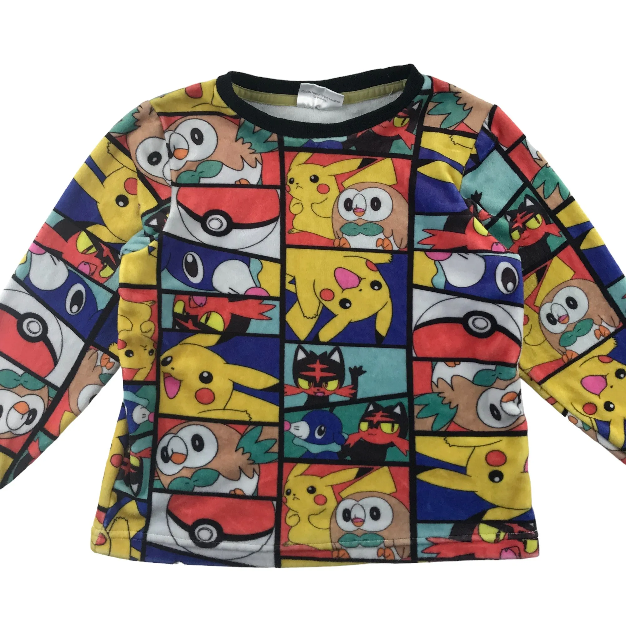 Matalan pyjama set 6-7 years multicolour Pokémon Pikachu long sleeve