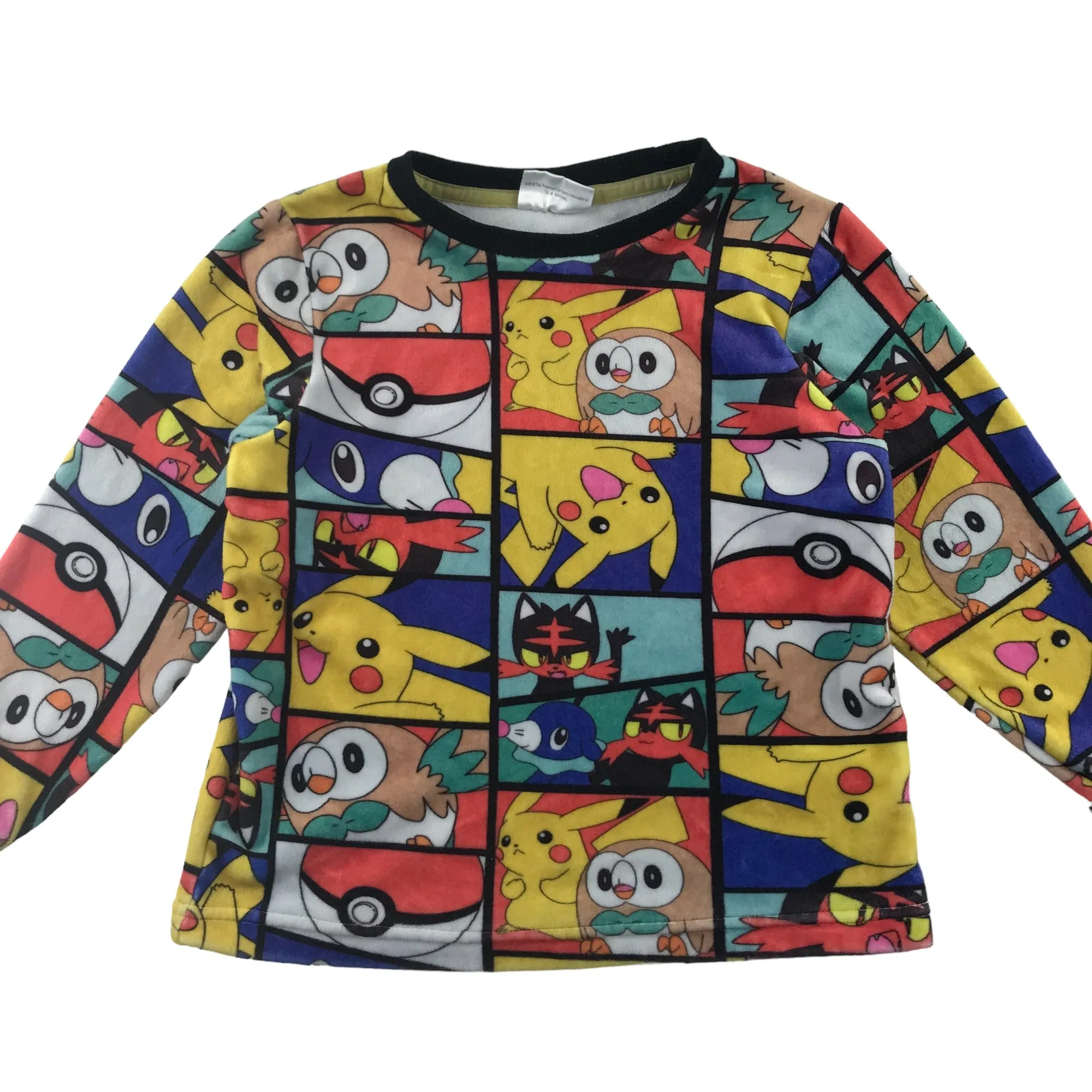 Matalan pyjama set 6-7 years multicolour Pokémon Pikachu long sleeve