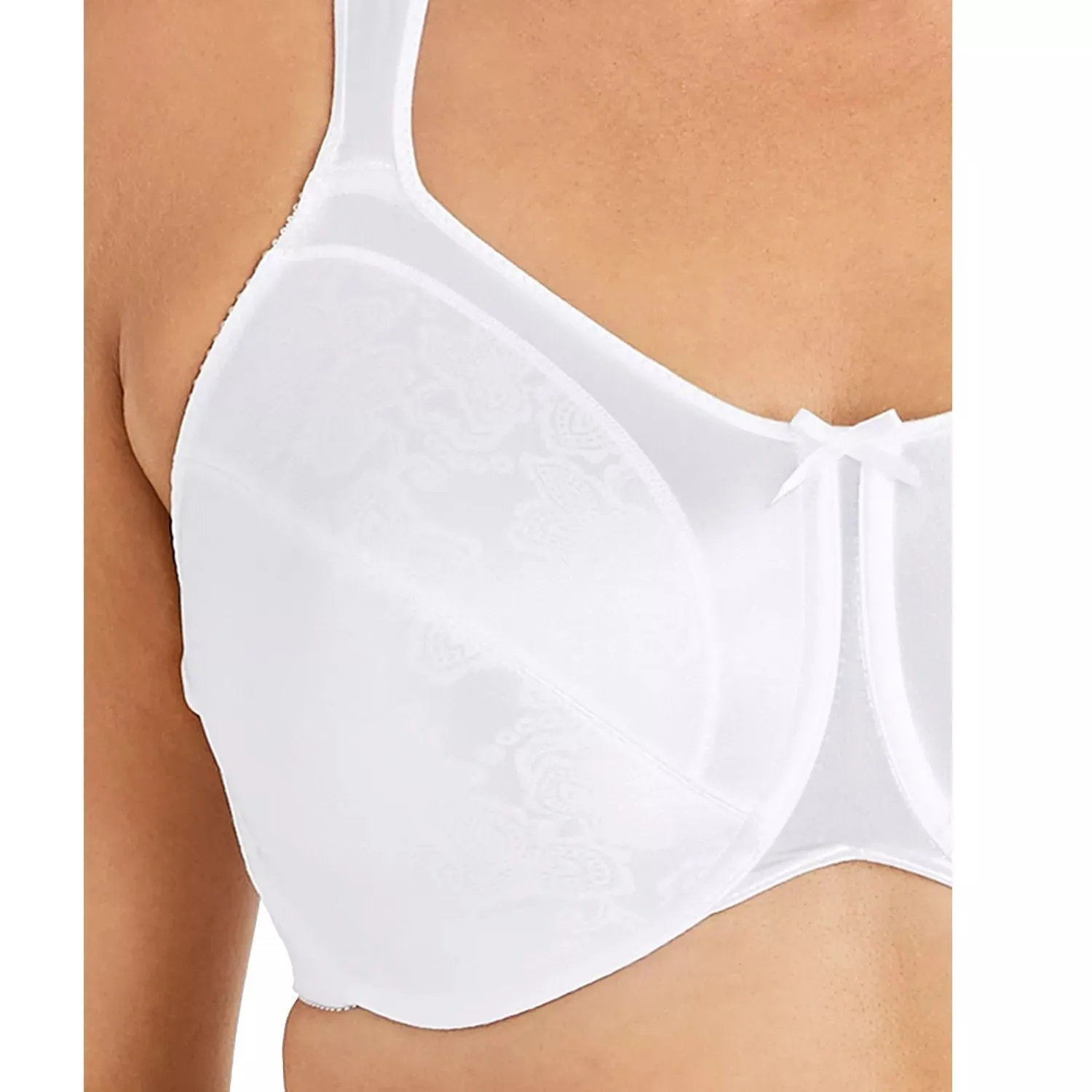 Minimizing bra for a full figure Bali Satin Tracings 3562 Bali