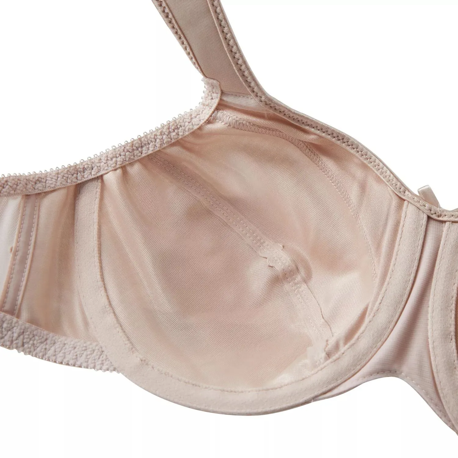 Minimizing bra for a full figure Bali Satin Tracings 3562 Bali