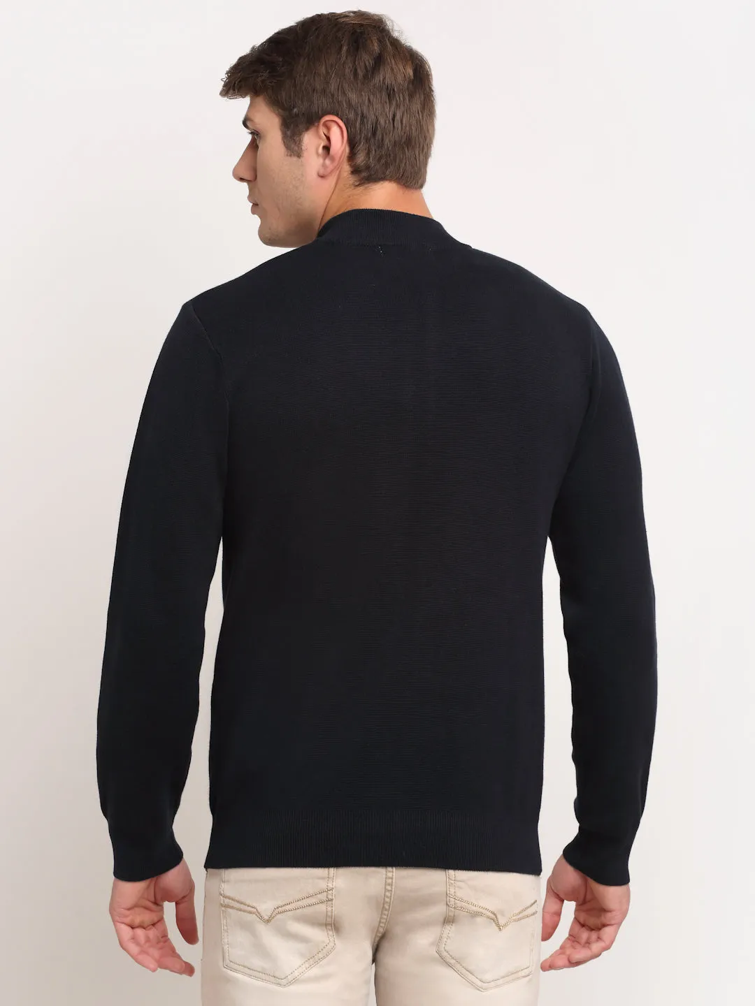 Navy Sweater for Men's