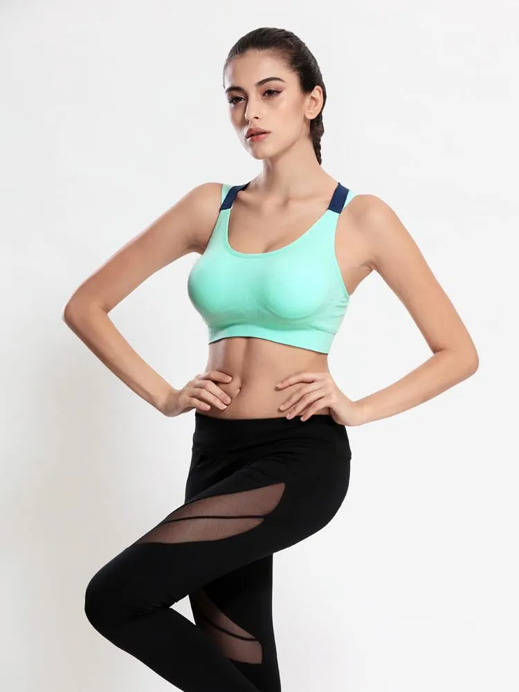 Newest Breathable X Back Sports Bra for Women