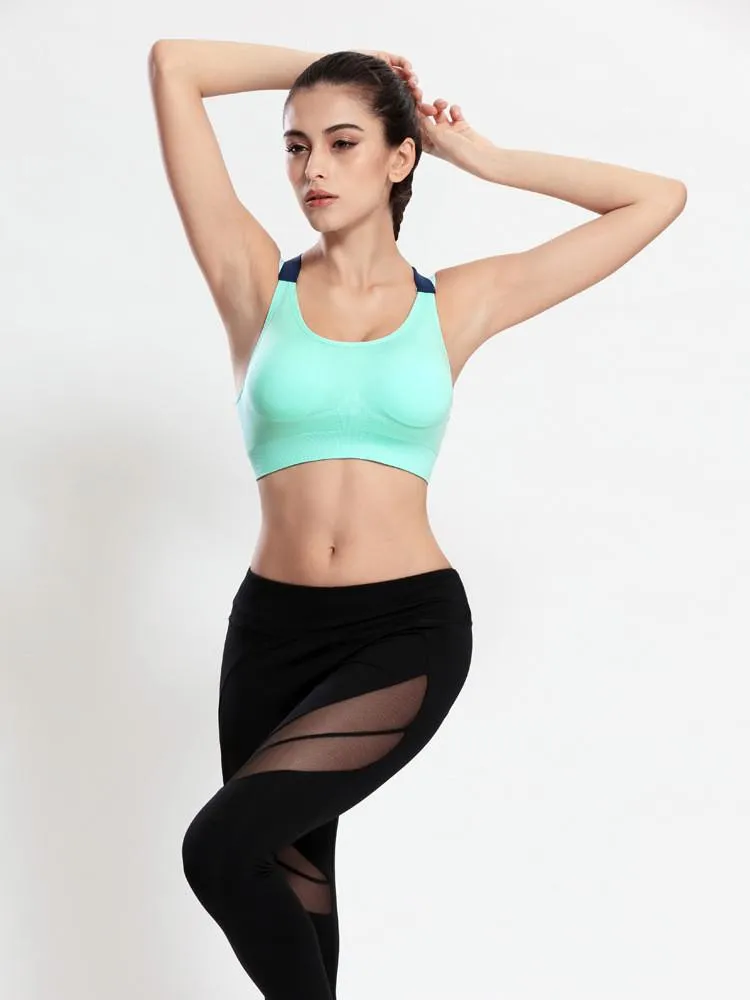 Newest Breathable X Back Sports Bra for Women