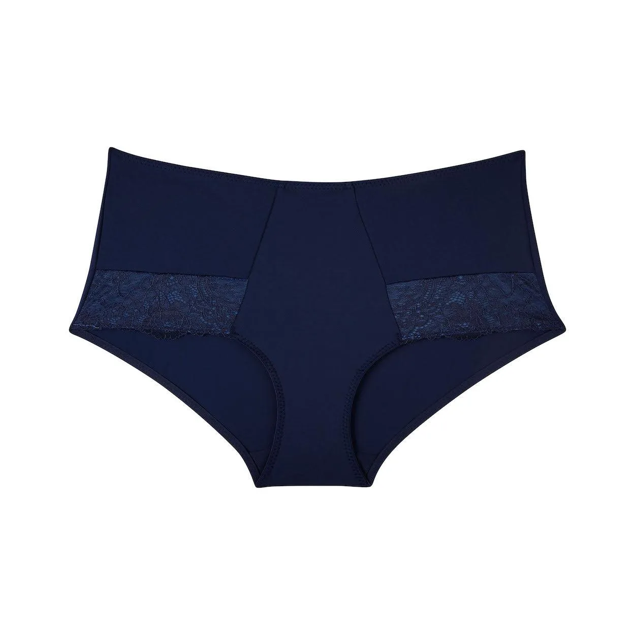 Nightingale Lace Full Brief - Navy