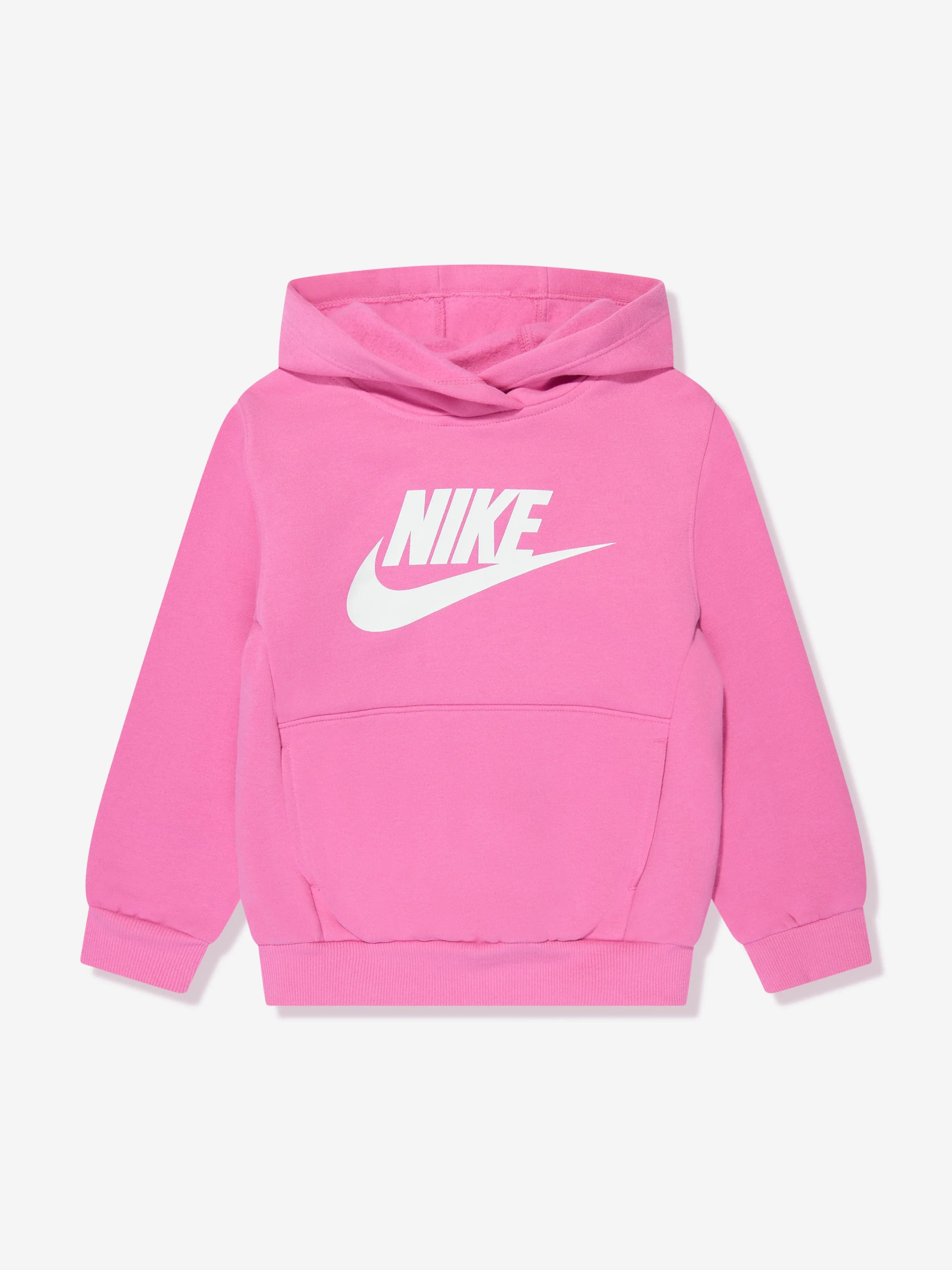 Nike Girls NKN Club Fleece Tracksuit in Pink