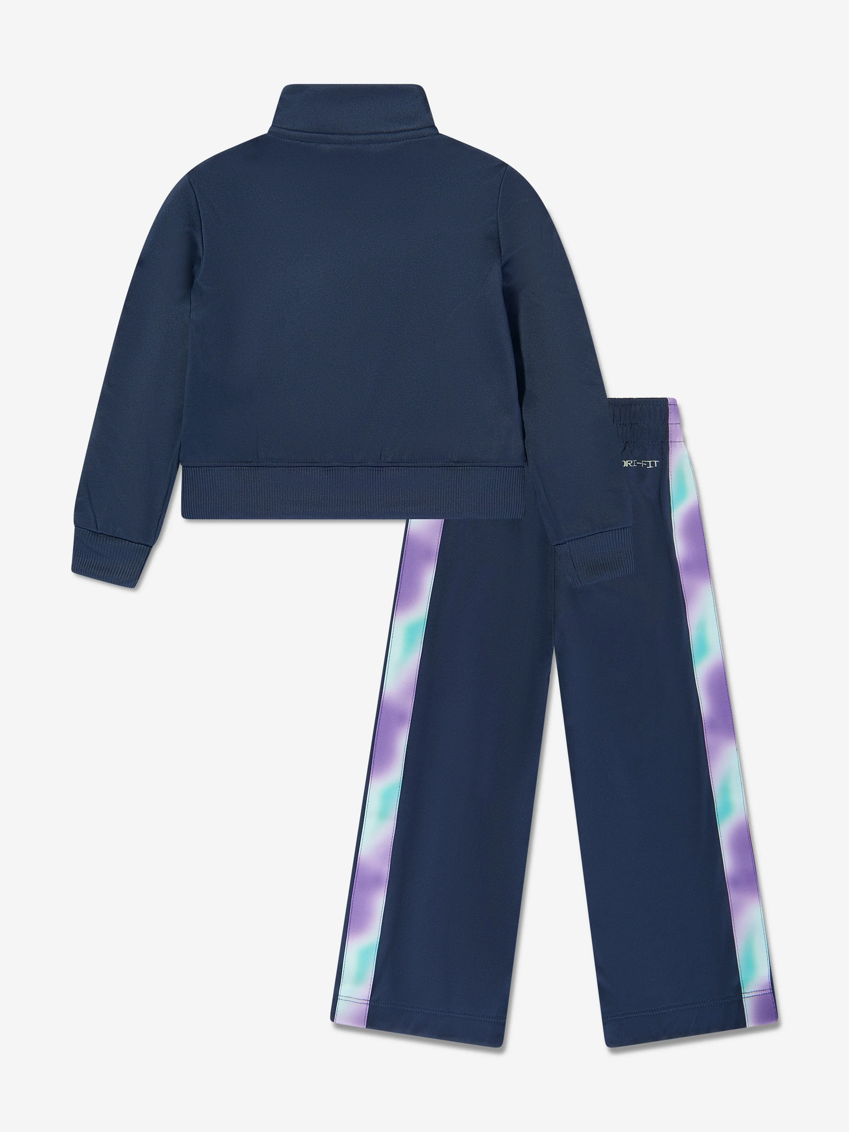 Nike Girls Solarised Tracksuit in Navy