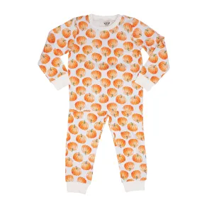 Orange Pumpkins Loungewear Set