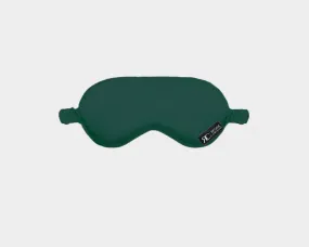 Organic Silk Deep Green Eye Mask - The Palm Springs