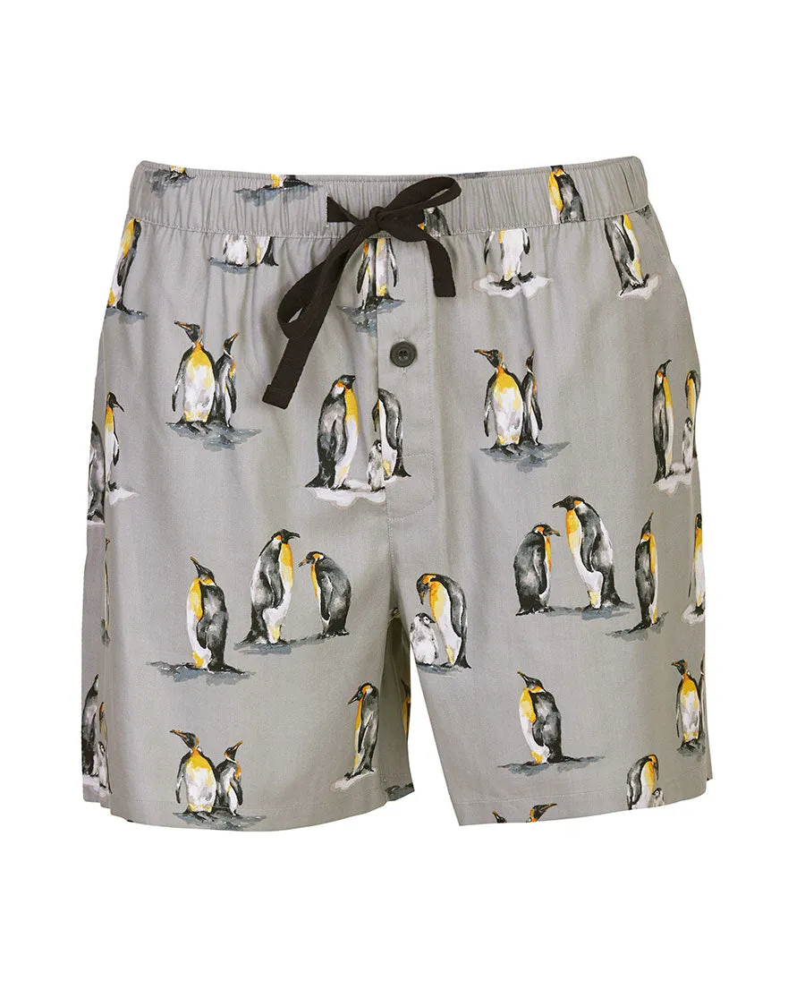 Parker Mens Penguin Print Shorts