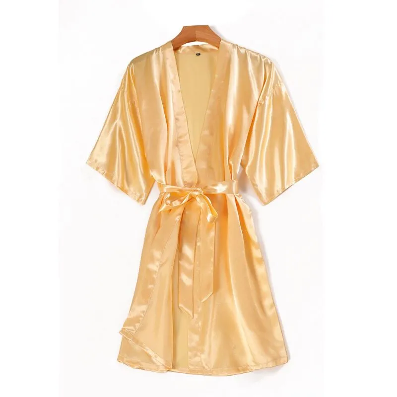 Personalized Classic Women Satin Robes