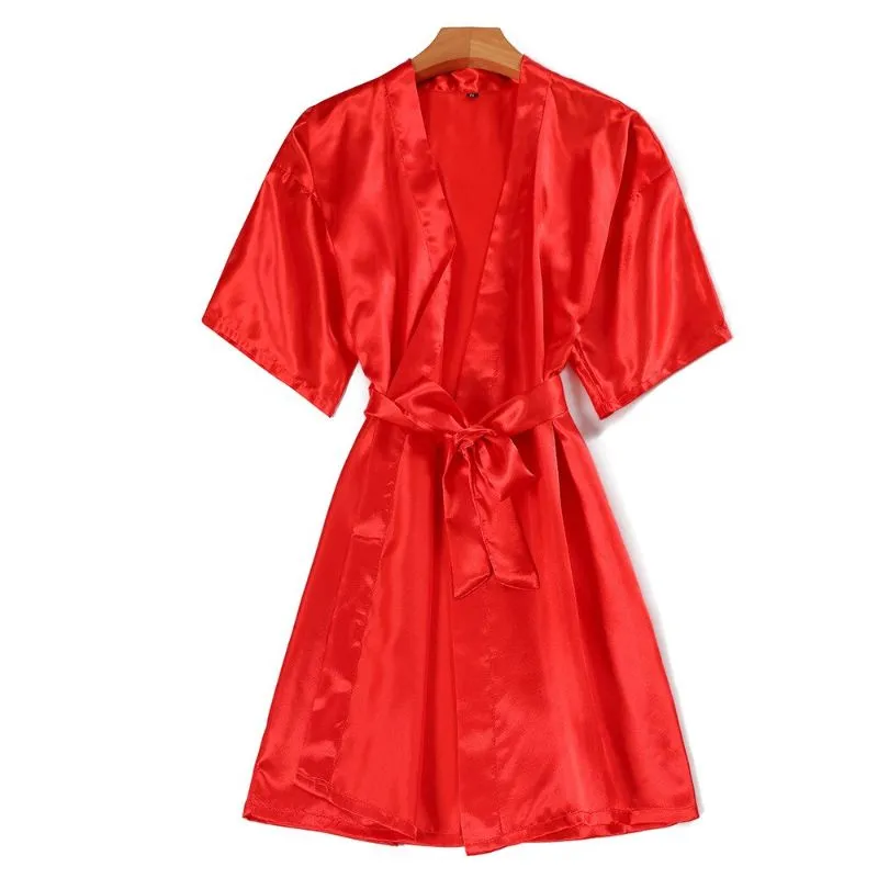 Personalized Classic Women Satin Robes