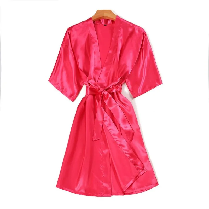 Personalized Classic Women Satin Robes