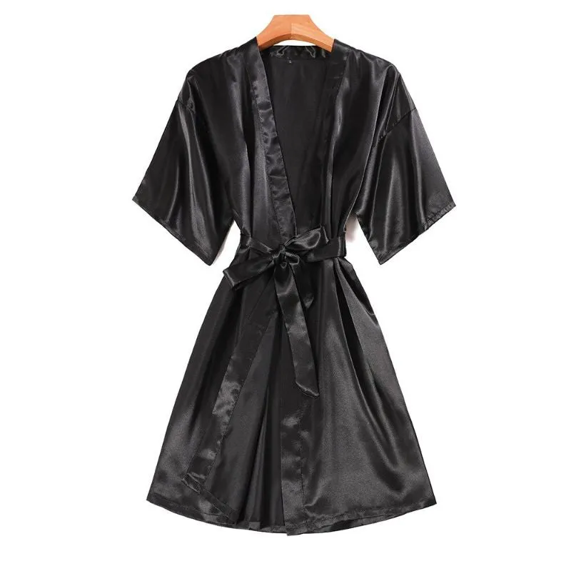 Personalized Classic Women Satin Robes