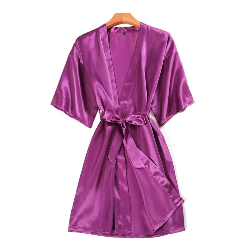 Personalized Classic Women Satin Robes