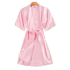 Personalized Classic Women Satin Robes