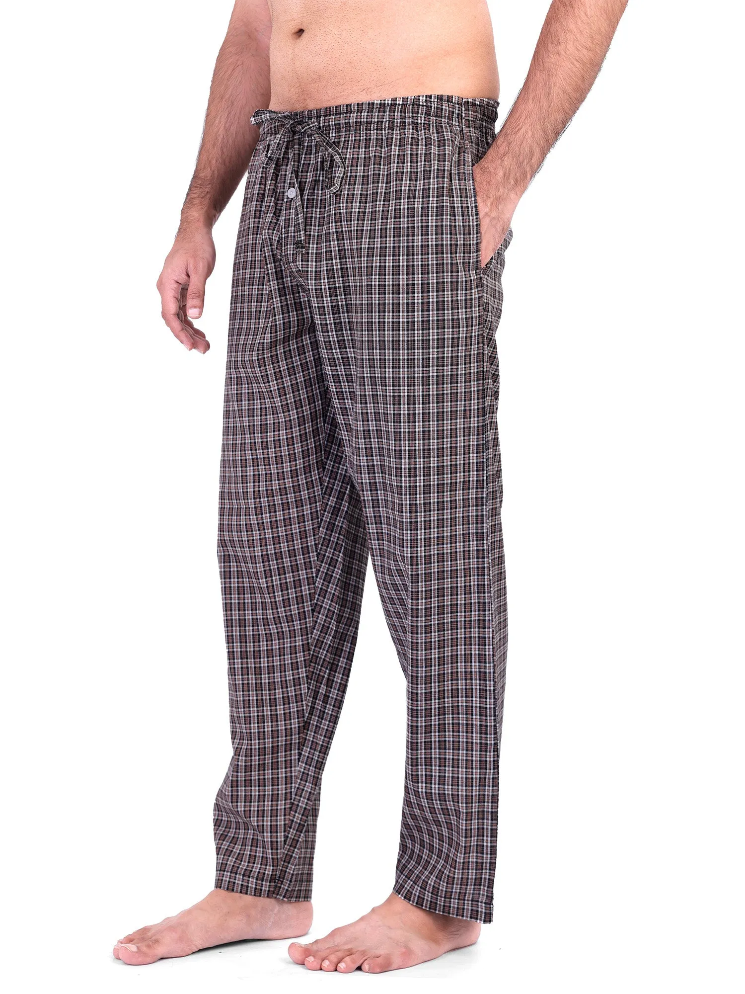 Plaid Pajama Pants for Men