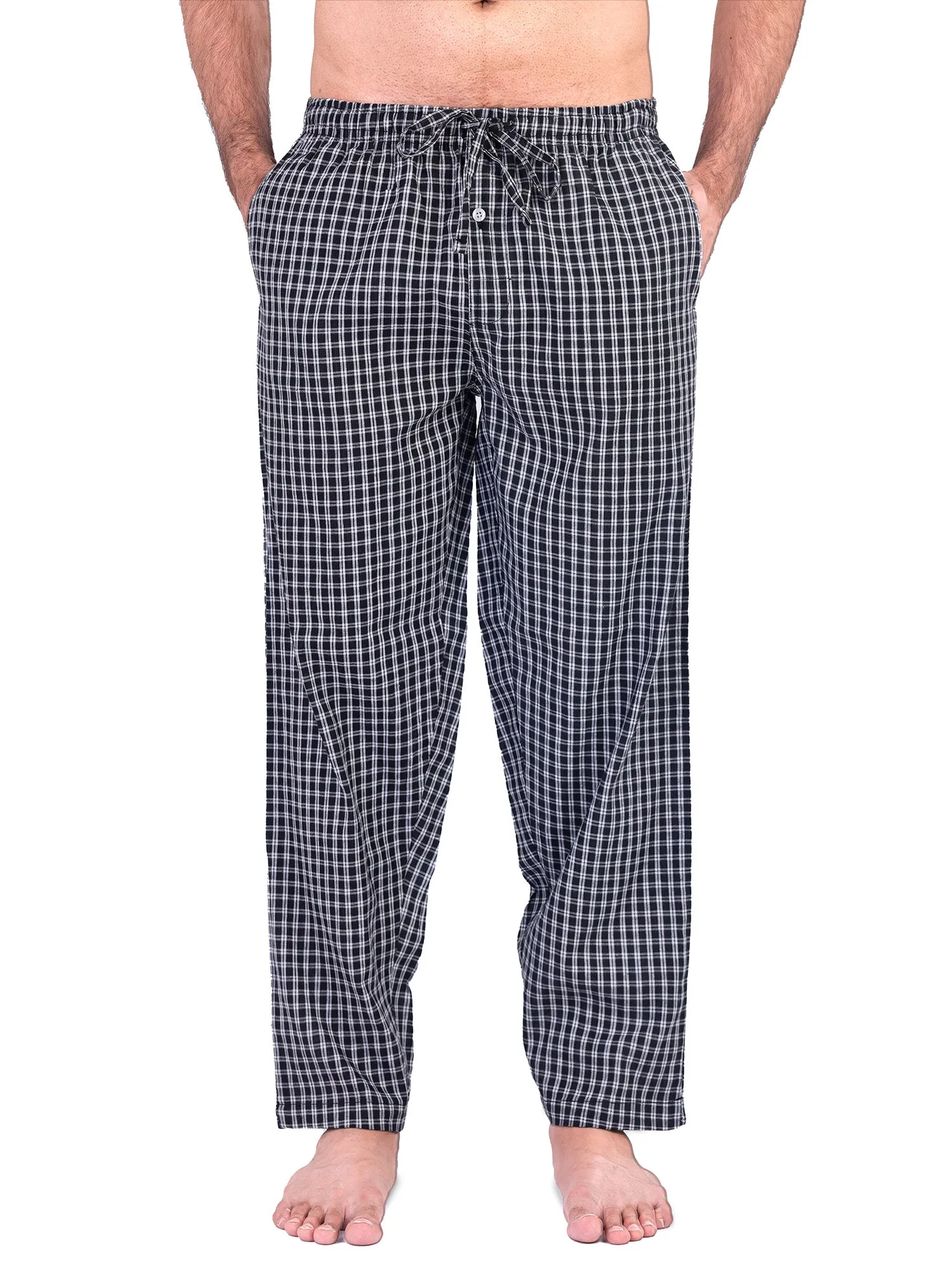 Plaid Pajama Pants for Men