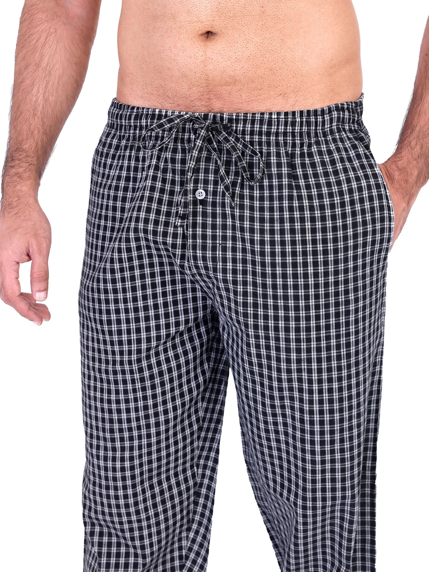 Plaid Pajama Pants for Men