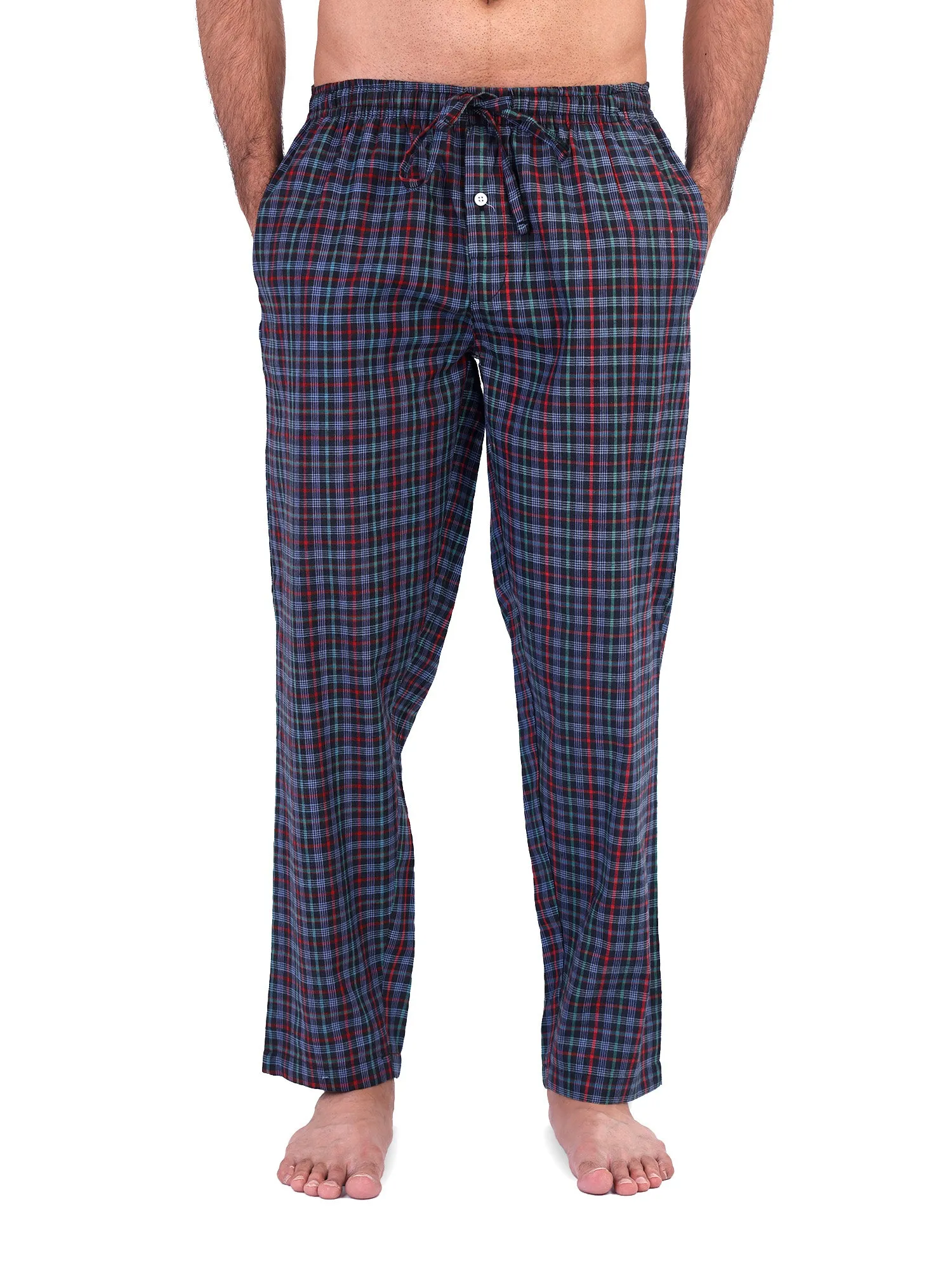 Plaid Pajama Pants for Men