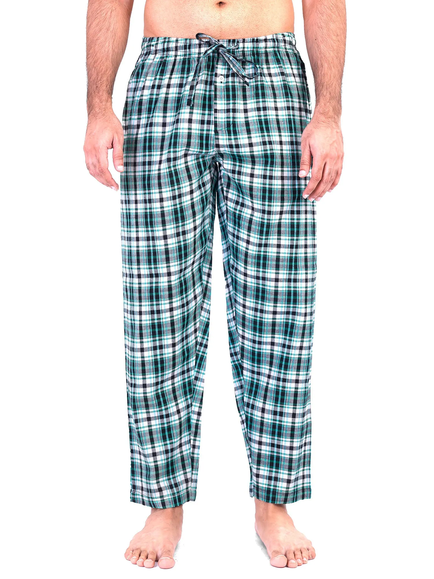 Plaid Pajama Pants for Men