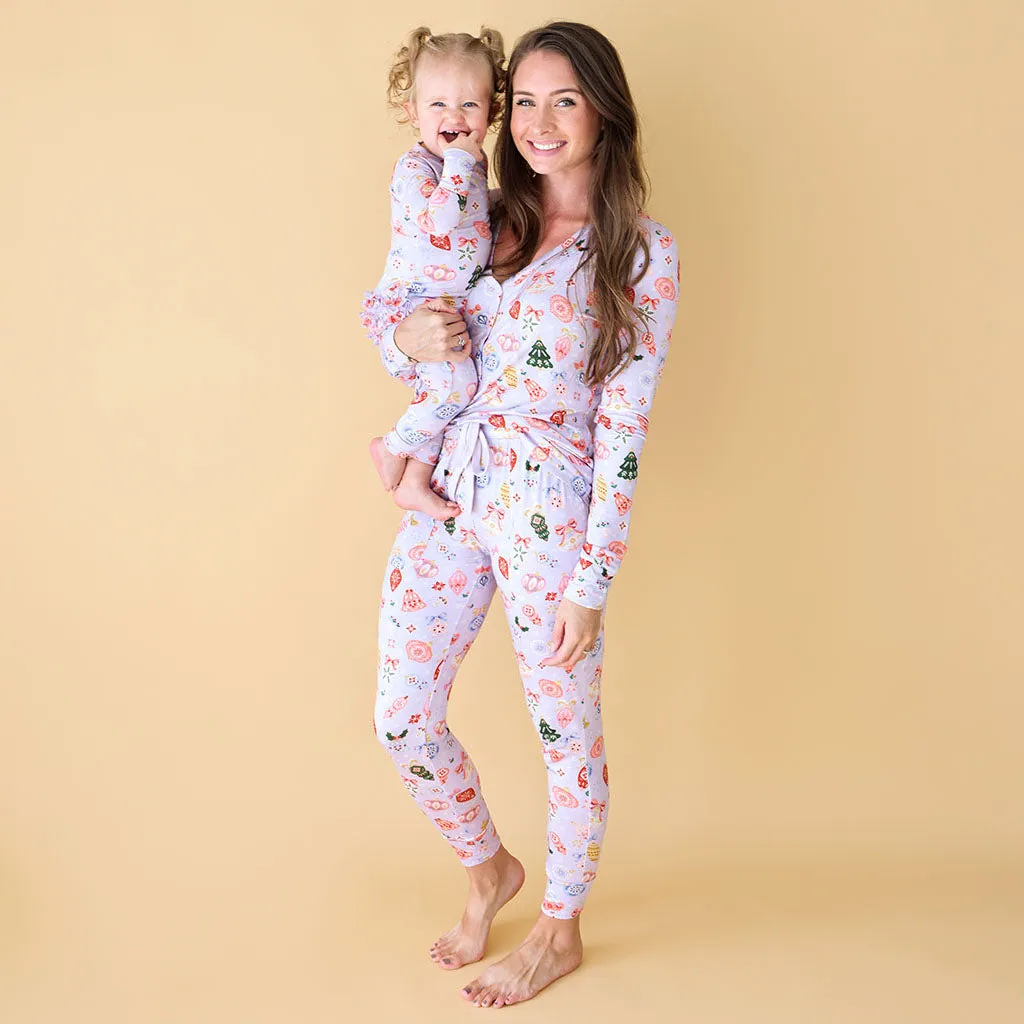 Posh Peanut Holly Women's L/S Pajama Set