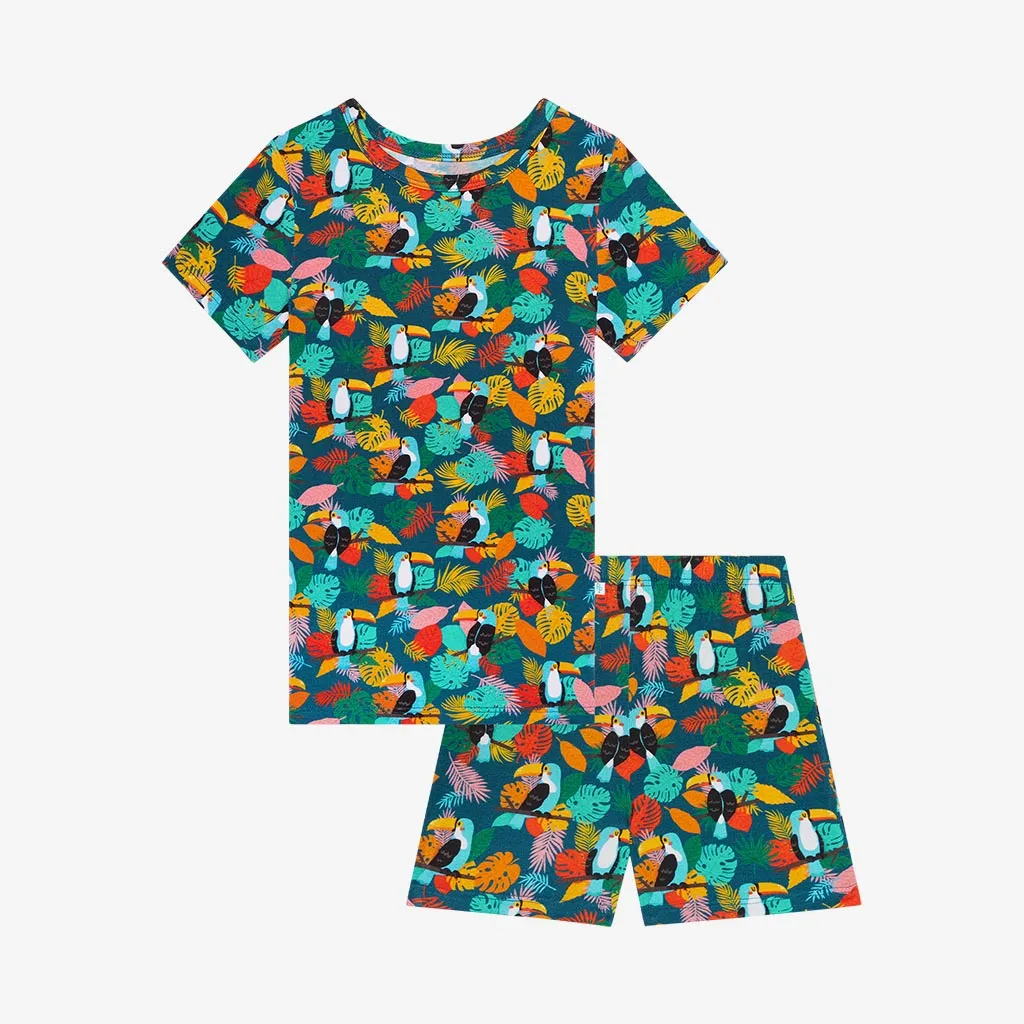 Posh Peanut Rio Basic Short Sleeve & Short Length Pajama