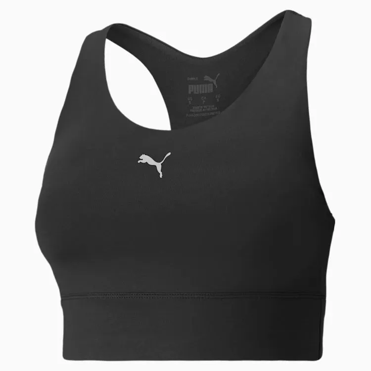 Puma Mid Impact All-in Long Line Bra- Black (52111301001)