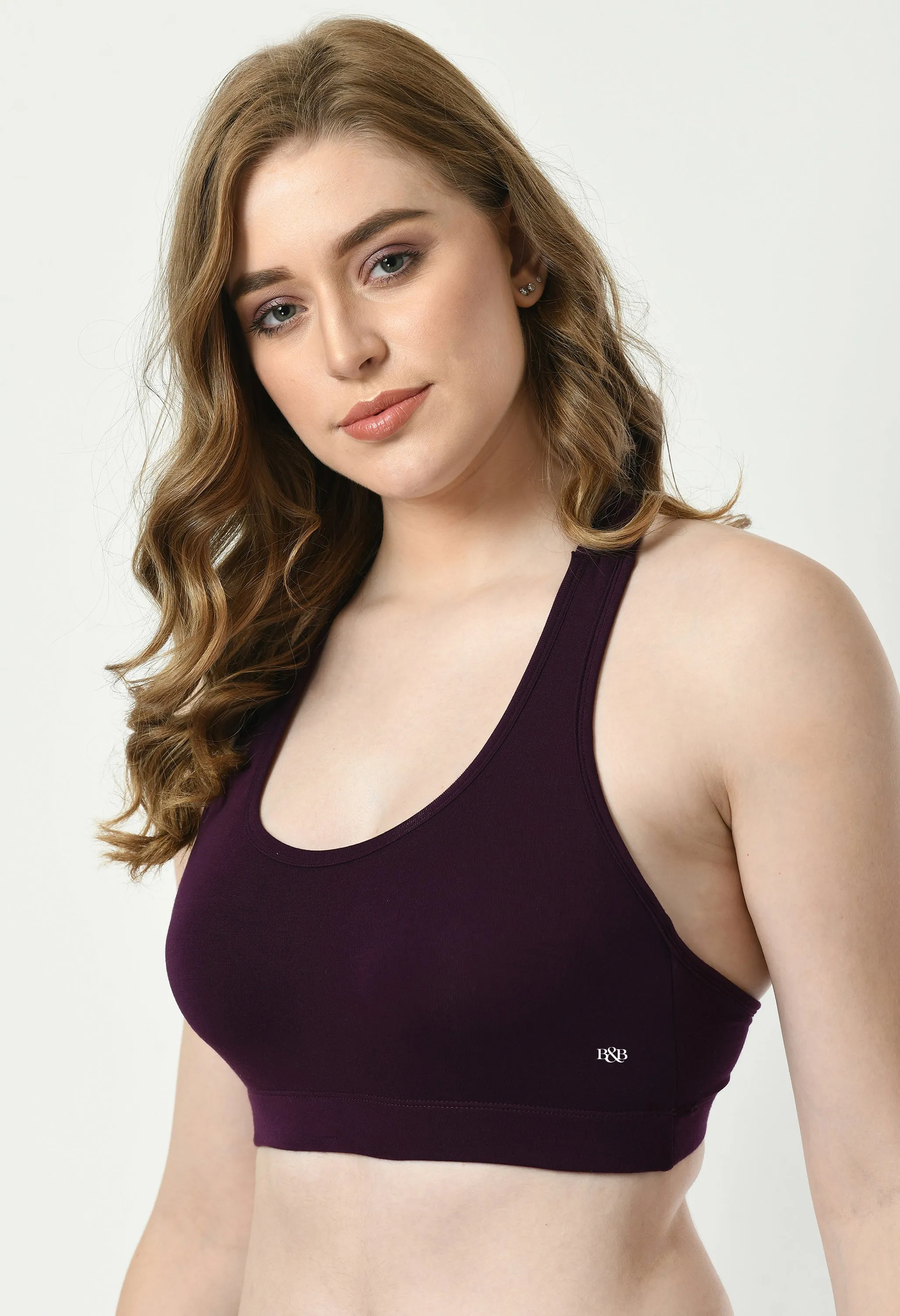 Racer Back Sports Bra #8033