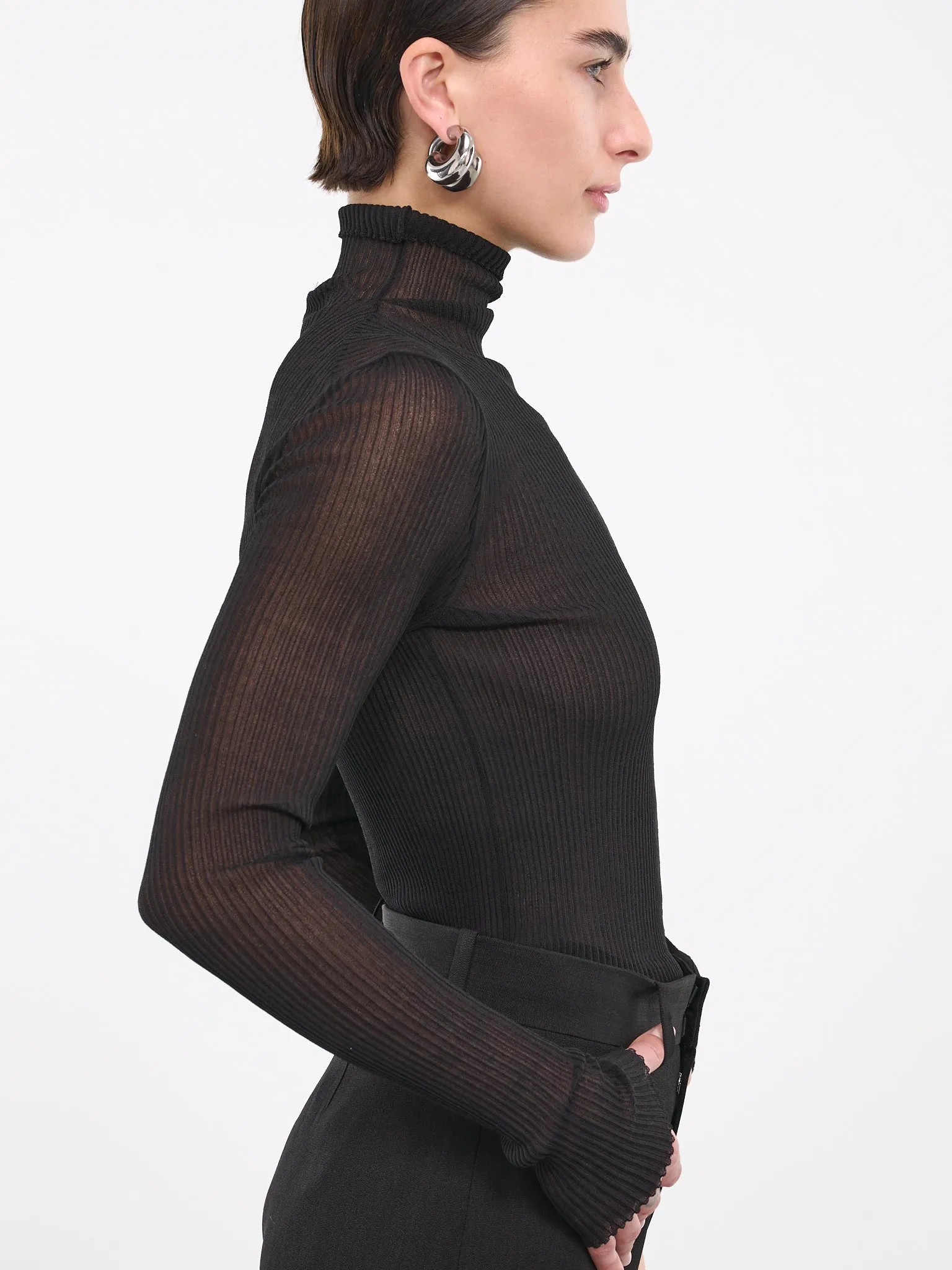 Sweet Mystery Turtleneck (SWEET-MYSTERY-K6-BLACK)