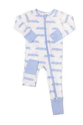 Train- Sleep Romper Zip